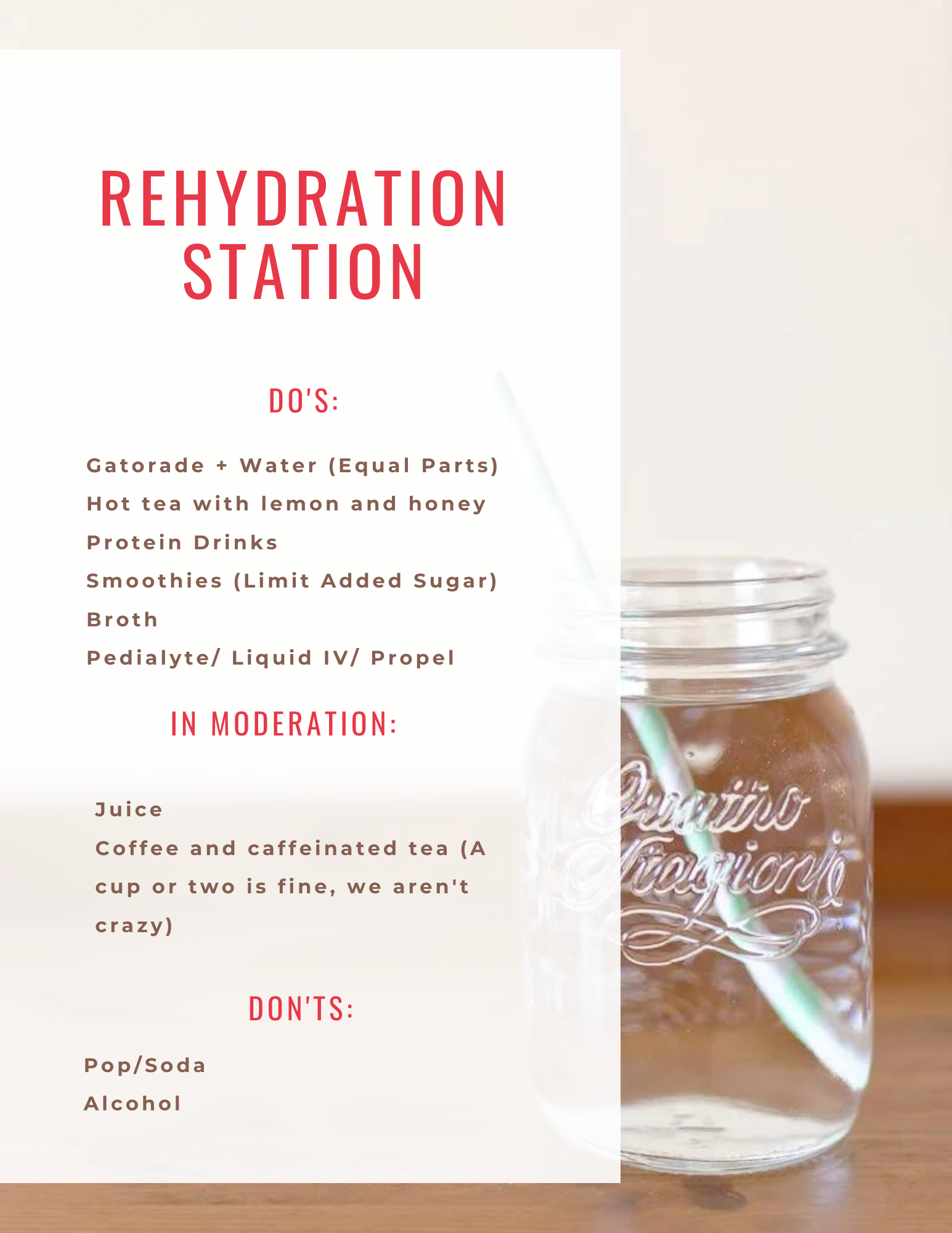 Hydration Tips When Sick