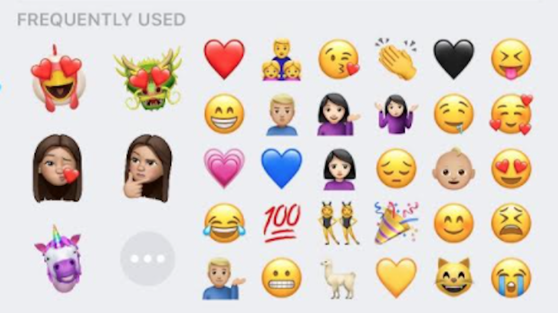 Marley Frequently Used Emojis